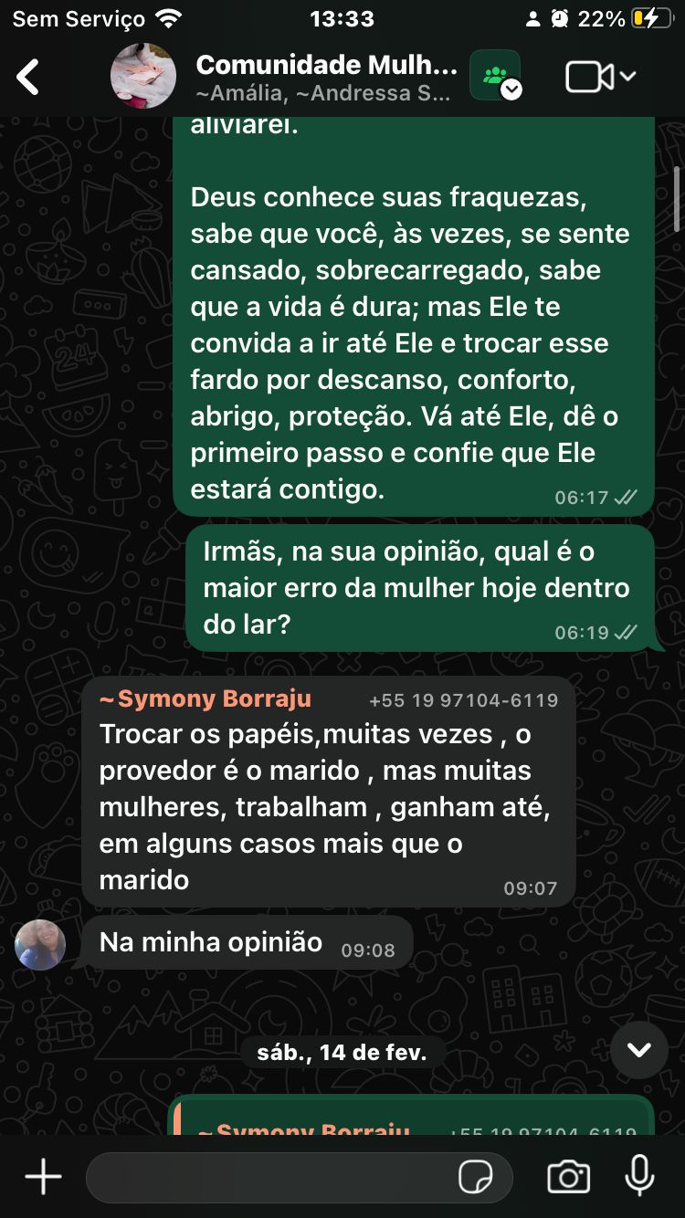 Print da comunidade
